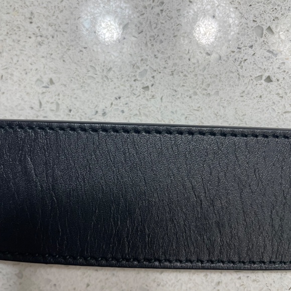 Gucci 2015 Re-Edition Black Wide Leather Belt size 80 main image 9